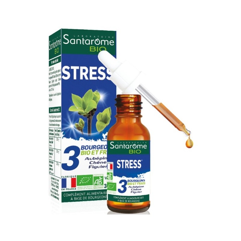 Santarome Bio Bourgeons Tri-Complexe Stress 30 ml