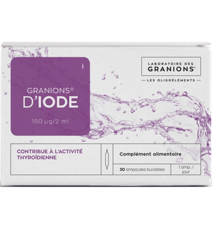 Granions D'iode 30 Ampoules