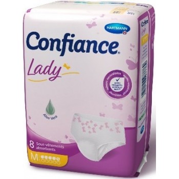 Confiance Lady Sous-Vêtements Absorbants 5G Taille M x 8