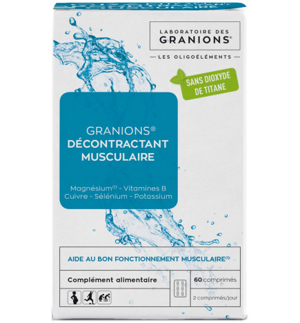 Granions Décontractant Musculaire 60 Comprimés