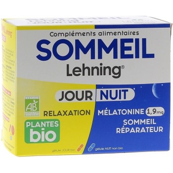 Sommeil Lehning Jour Nuit Bio 30 Gélules