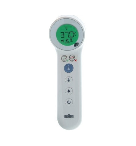 Braun – Thermomètre sans contact + contact BNT 400