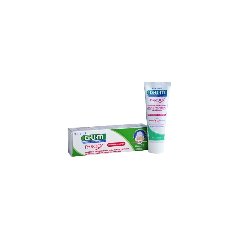 Gum Paroex Gel Dentifrice 75 ml