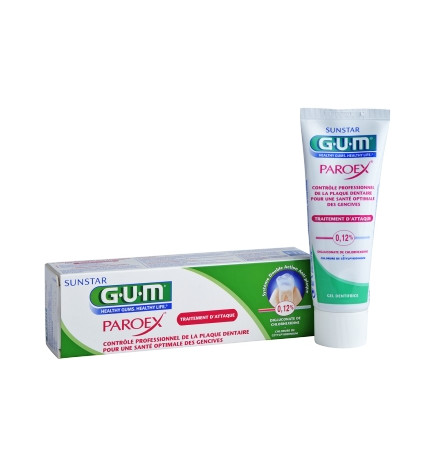 Gum Paroex Gel Dentifrice 75 ml