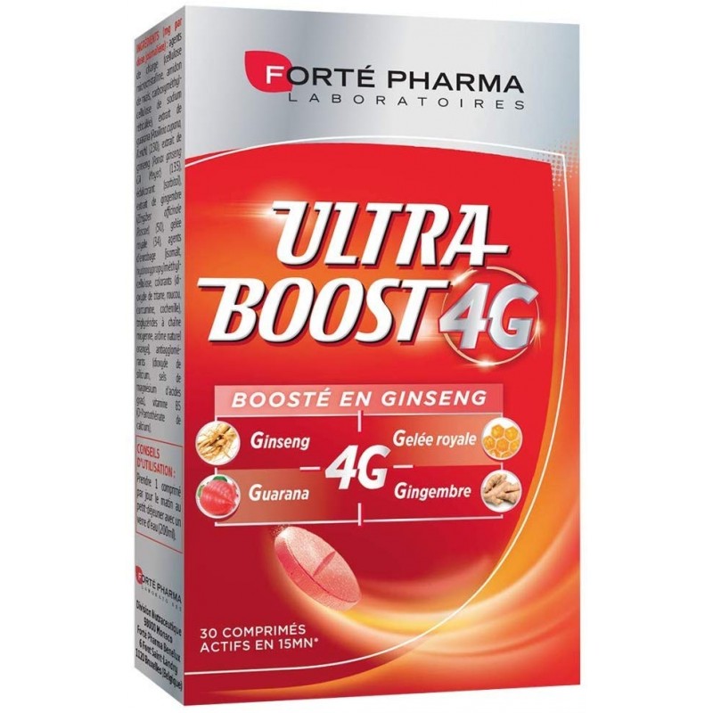 Forté Pharma – Ultra-Boost 4G, 30 comprimés