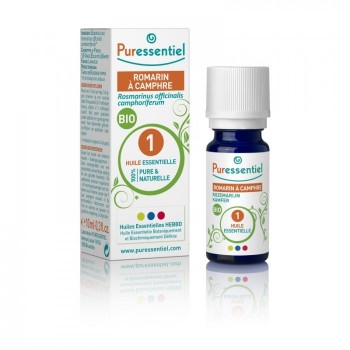 Puressentiel Huile Essentielle Bio de Romarin a Camphre 10 ML