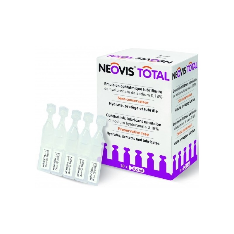 Neovis Total Multi émulsion Ophtalmique Lubrifiante 15 ml