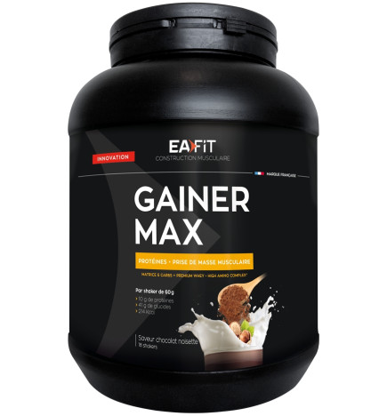 Eafit Gainer Max Chocolat Noisette 1,1 kg