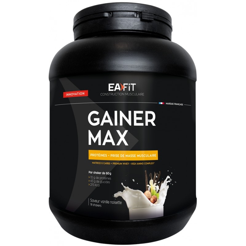 Eafit Gainer Max Vanille Noisette 1,1 kg