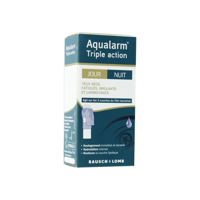 Bausch & Lomb Aqualarm Triple Action 10 ml