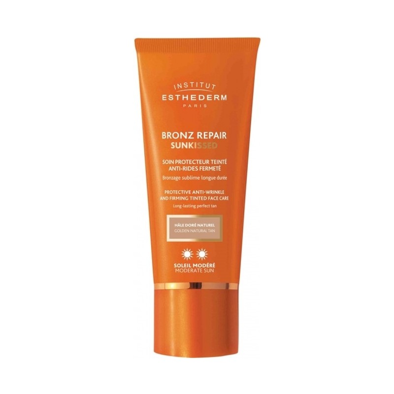 Estheder Bronz Repair Sunkissed Soin Protecteur Teinté Soleil Modéré 50 ml