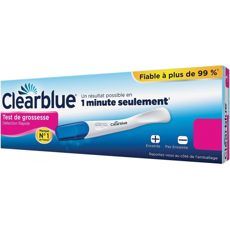 Clearblue Test De Grossesse Détection Rapide x 2