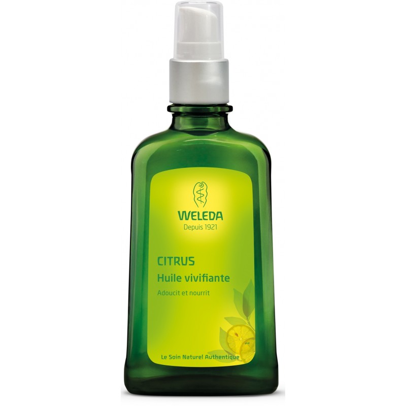 Weleda Huile Vivifiante Bio au Citrus 100 ML