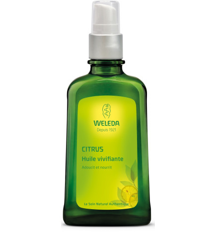 Weleda Huile Vivifiante Bio au Citrus 100 ML
