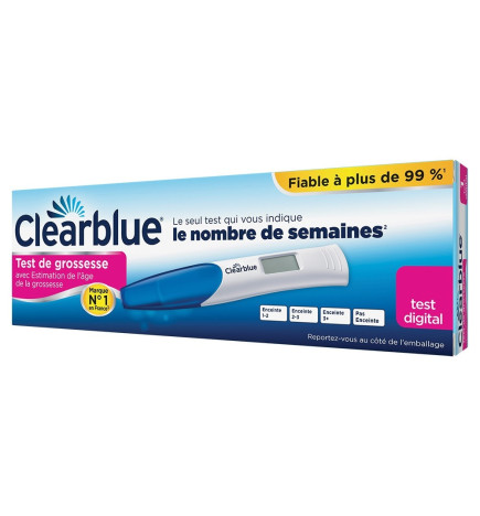 Clearblue Test De Grossesse Avec Estimation De L'âge De La Grossesse x 2