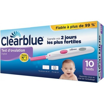 Clearblue Test D'Ovulation Digital x 10