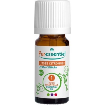 Puressentiel Huile Essentielle Litsée Citronnée Bio 10 ml