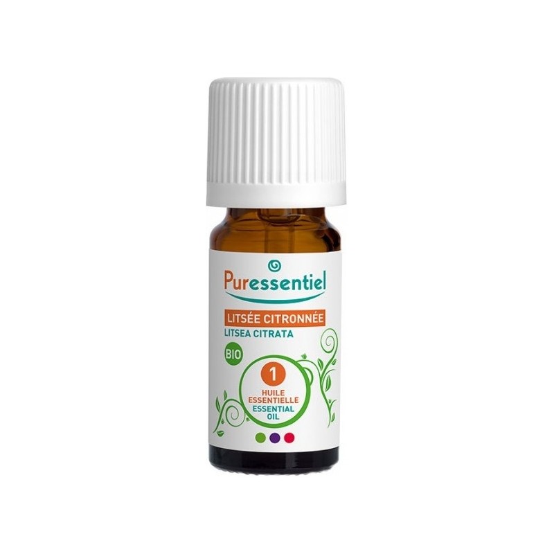 Puressentiel Huile Essentielle Litsée Citronnée Bio 10 ml