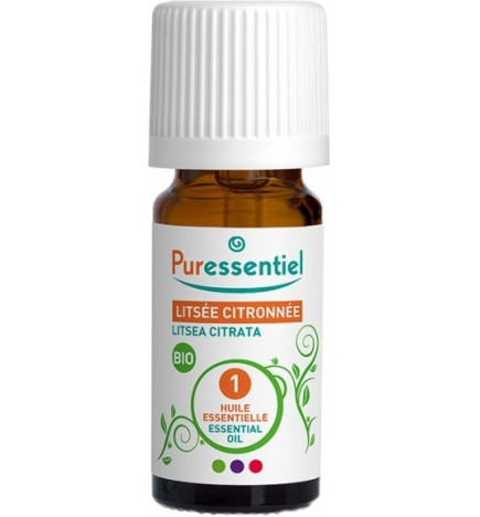 Puressentiel Huile Essentielle Litsée Citronnée Bio 10 ml