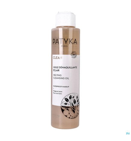 Patyka – Clean huile démaquillante éclair bio, 150 ml
