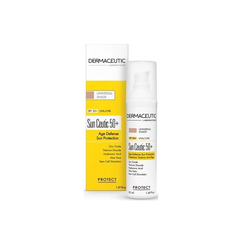 Dermaceutic Sun Ceutic 50 Protection Solaire Anti-âge Teinté 50 ml
