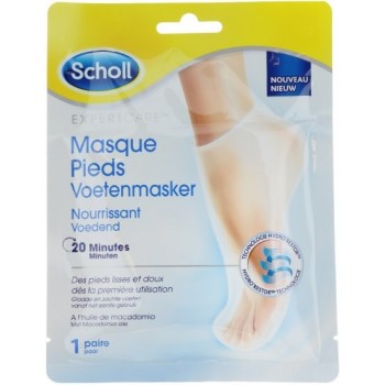 Scholl ExpertCare Masque Pieds Nourrissant 1 Paire