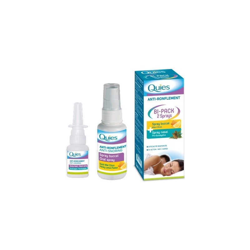 Quies Anti-Ronflement Bi-Pack 85 ml