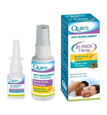 Quies Anti-Ronflement Bi-Pack 85 ml