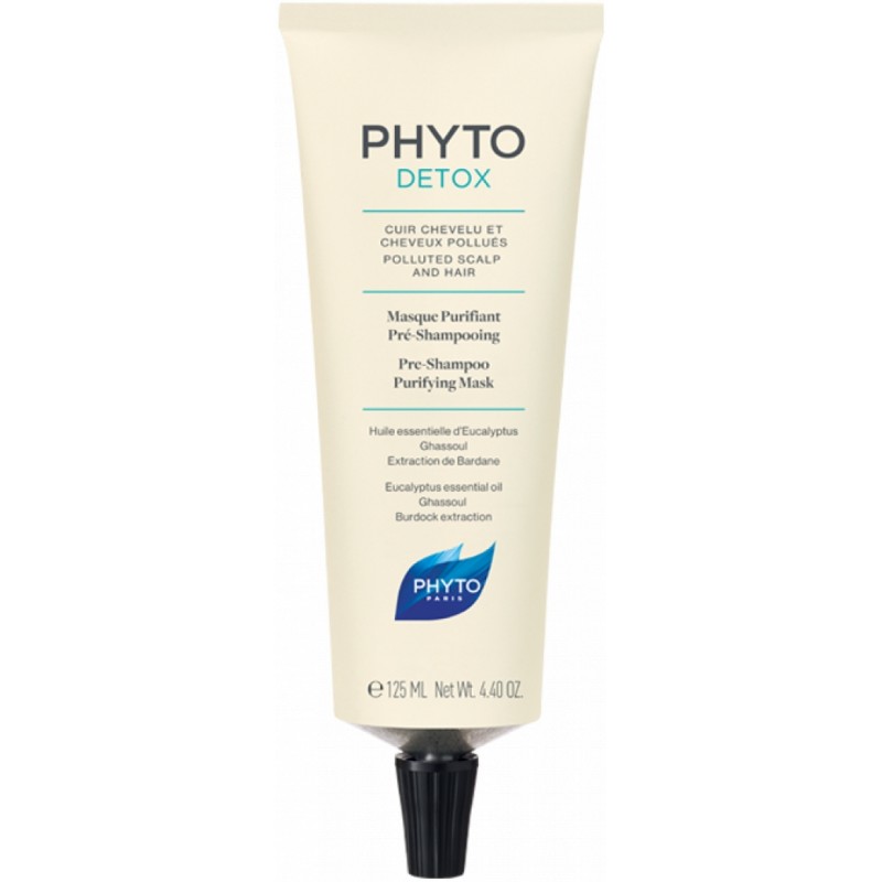 Phyto Détox Masque Purifiant Pré-Shampooing 125 ml