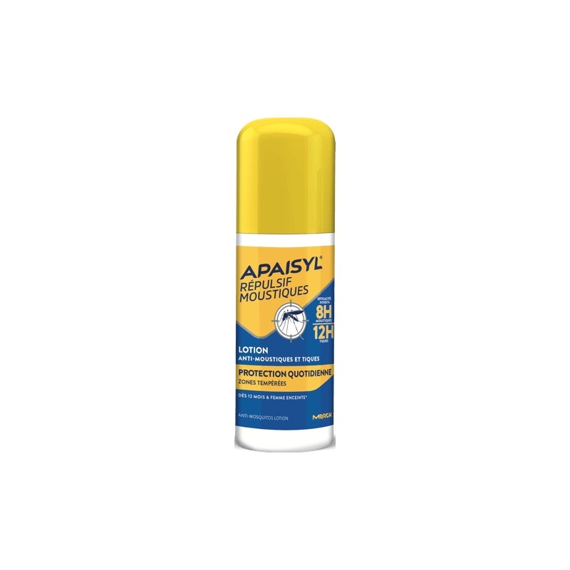 Apaisyl Répulsif Moustiques Lotion Anti-Moustiques & Tiques 90 ml Apaisyl Répulsif Moustiques Lotion Anti-Moustiques & Tiques 90 ml