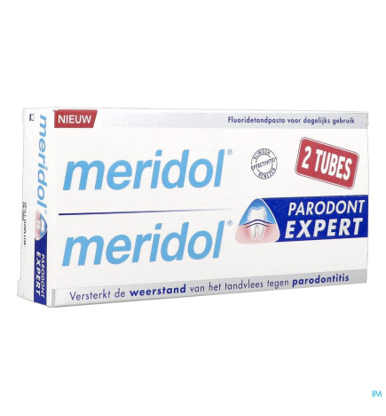 Meridol – Parodont Expert dentifrice, 2 x 75 ml