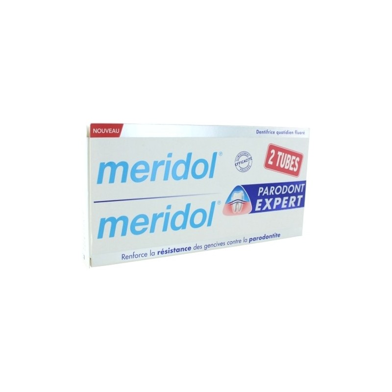 Meridol Parondont Expert Dentifrice 2 x 75 ml