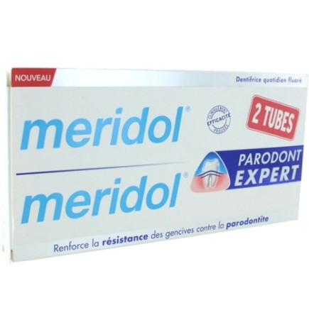 Meridol Parondont Expert Dentifrice 2 x 75 ml