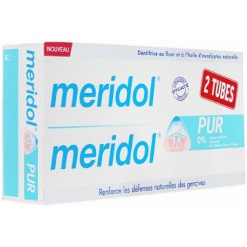 Meridol Pur Dentifrice 2 x 75 ml