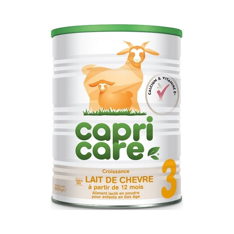 Capricare 3 Croissance Lait De Chèvre à Partir De 12 Mois 800 g