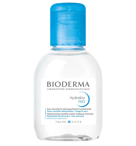 Bioderma – Hydrabio H2O, eau micellaire hydratante peaux sensibles, 100 ml