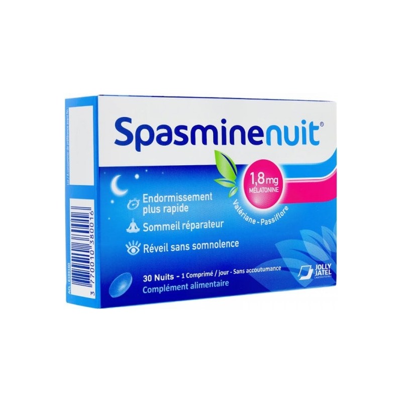 Spasmine Nuit 30 Comprimés