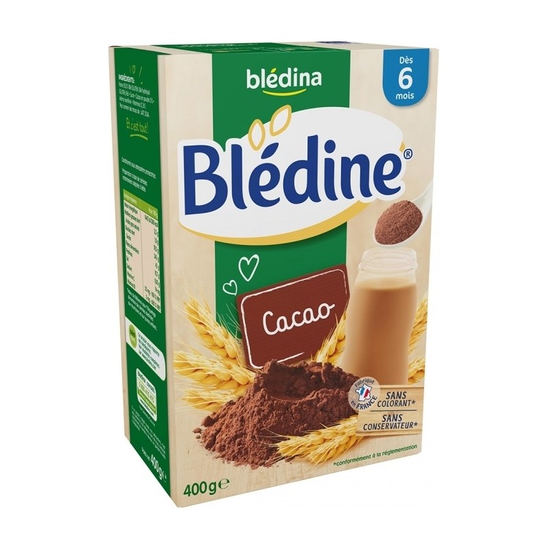 Blédina Blédine Céréales Cacao Dès 6 Mois 400 g