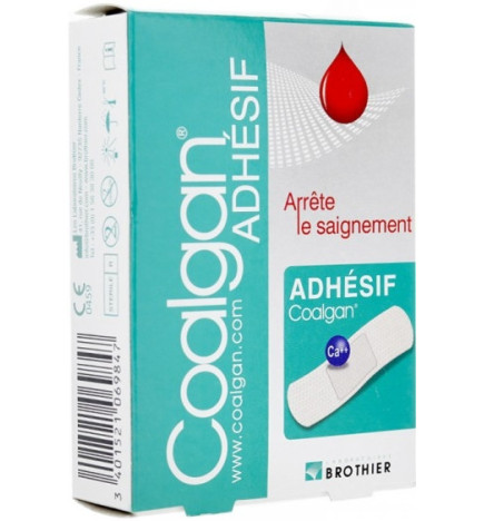 Coalgan Adhesif 12 pansements