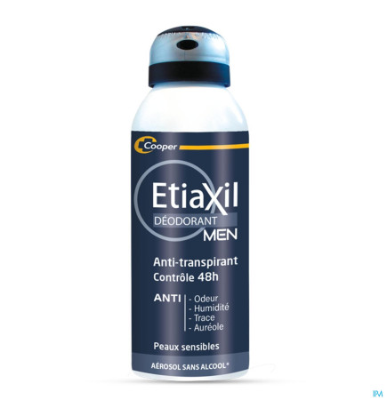 ETIAXIL – Men déodorant aérosol, 150 ml