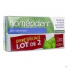 Homéodent Soin Blancheur Dentifrice Chlorophylle 2 x 75 ml