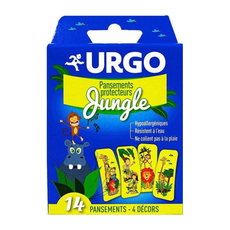 Urgo Pansements Protecteurs "Jungle" x 14