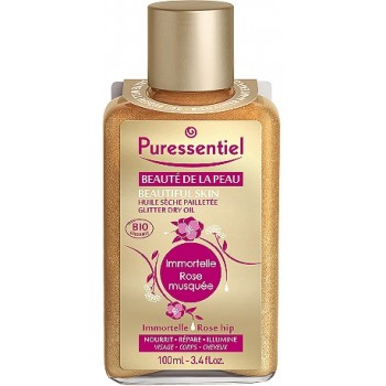 Puressentiel Beauté De La Peau Huile Sèche Pailletée Bio 100 ml