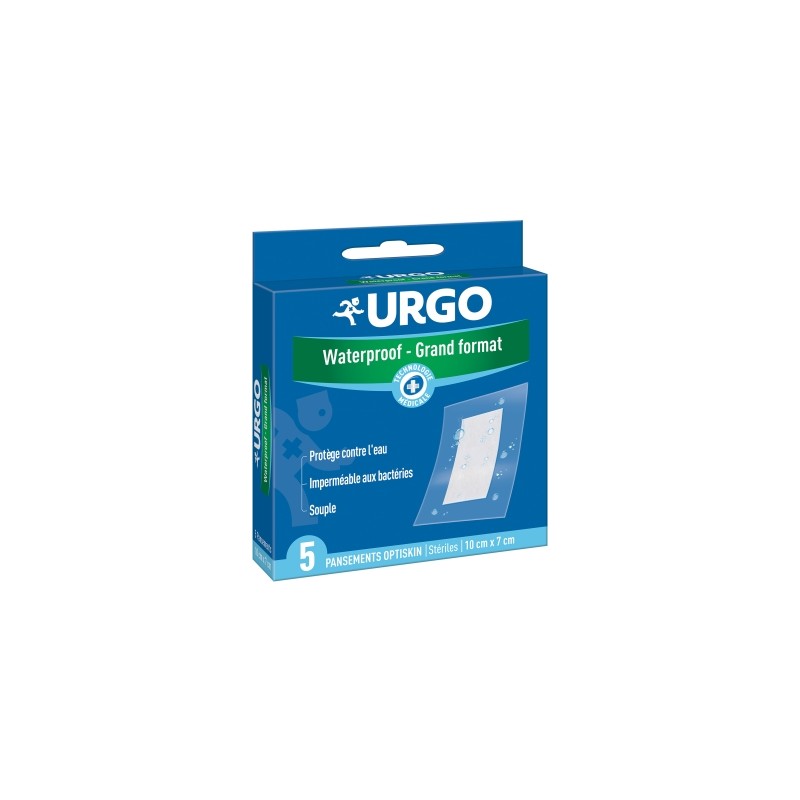 Urgo Waterproof Pansement Grand Format x 5