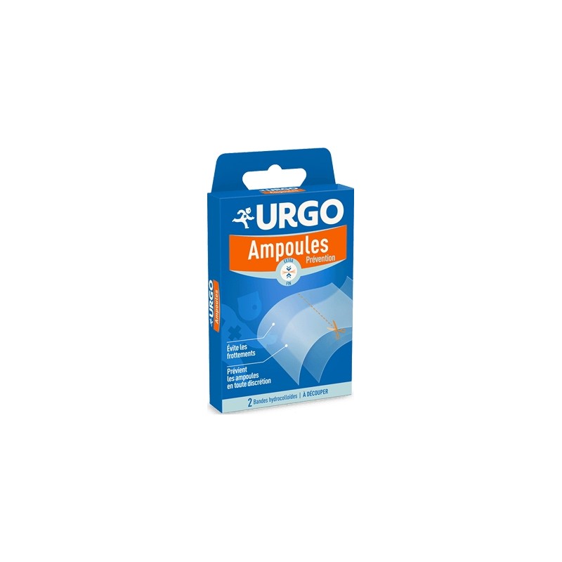 Urgo Prévention Ampoules Bandes Hydrocolloïdes à Découper x 2