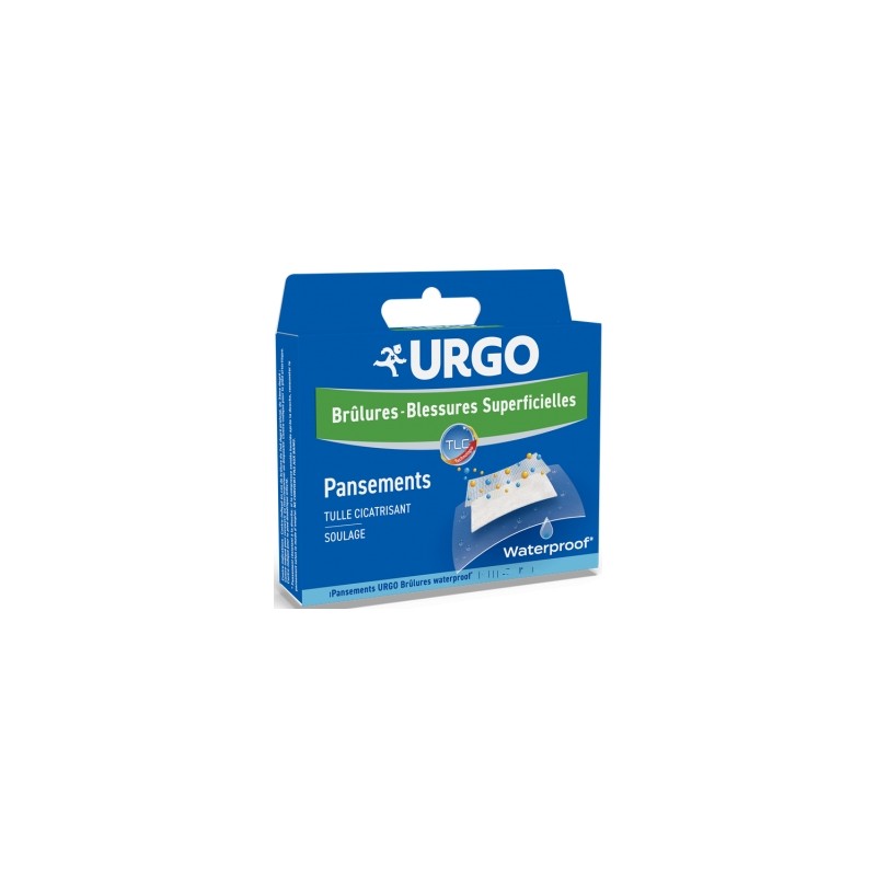 Urgo Brûlures - Blessures Superficielles Pansement Petit Format x 6