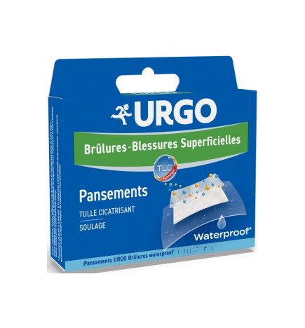 Urgo Brûlures - Blessures Superficielles Pansement Petit Format x 6