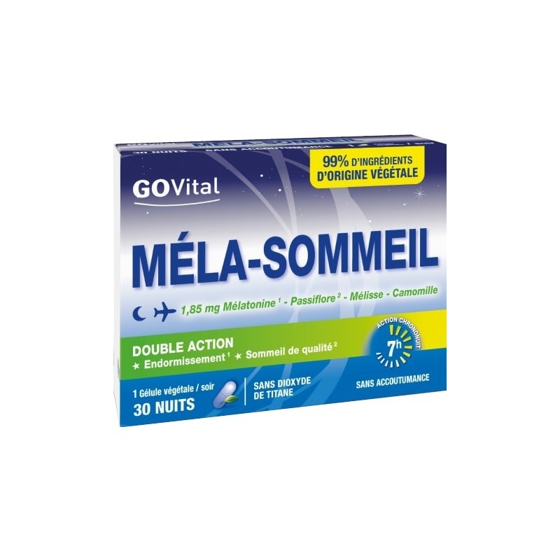 GOVital Méla-Sommeil 30 Gélules