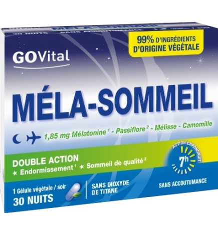 GOVital Méla-Sommeil 30 Gélules