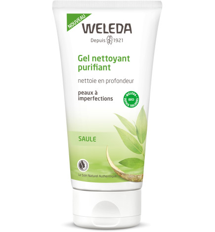 Weleda Saule Gel Nettoyant Purifiant Bio 100 ml
